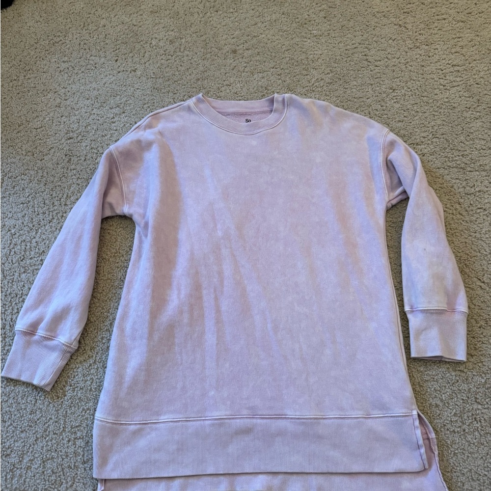 Lavender Long Sleeve Sweatshirt